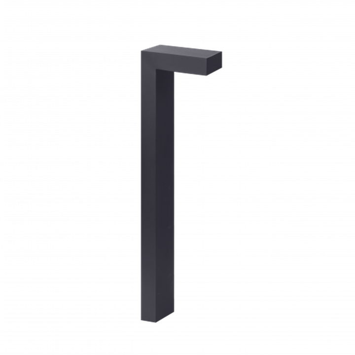 Asker 1314 Grafitt-Utebelysning pullert-Norlys-Svart-3104144-Lightup.no