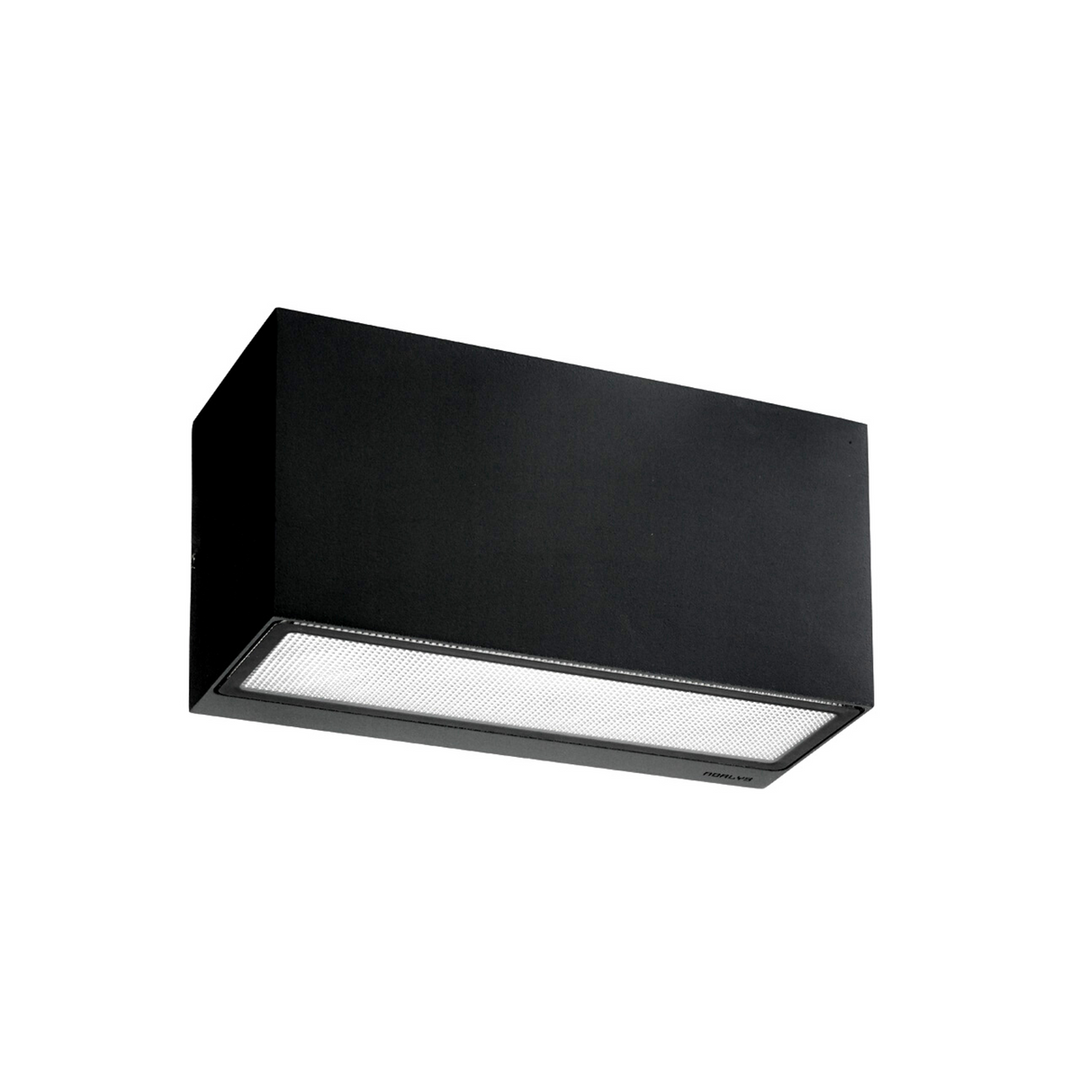 Asker 1510 8W LED-Utebelysning vegg opp og ned-Norlys-Aluminium-3185574-Lightup.no