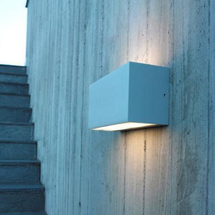 Asker 1510 8W LED-Utebelysning vegg opp og ned-Norlys-Grafitt-3185575-Lightup.no