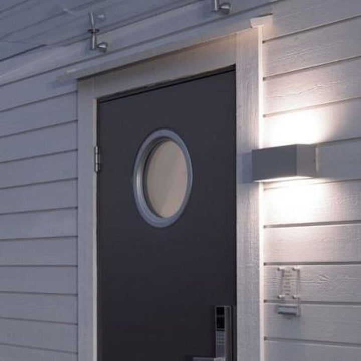 Asker 1510 8W LED-Utebelysning vegg opp og ned-Norlys-Grafitt-3185575-Lightup.no