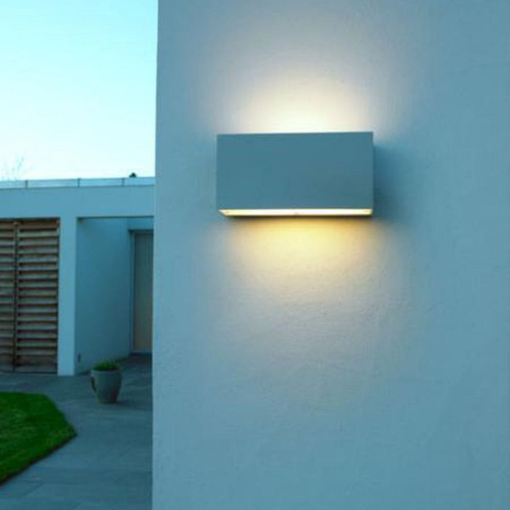 Asker 1510 8W LED-Utebelysning vegg opp og ned-Norlys-Grafitt-3185575-Lightup.no