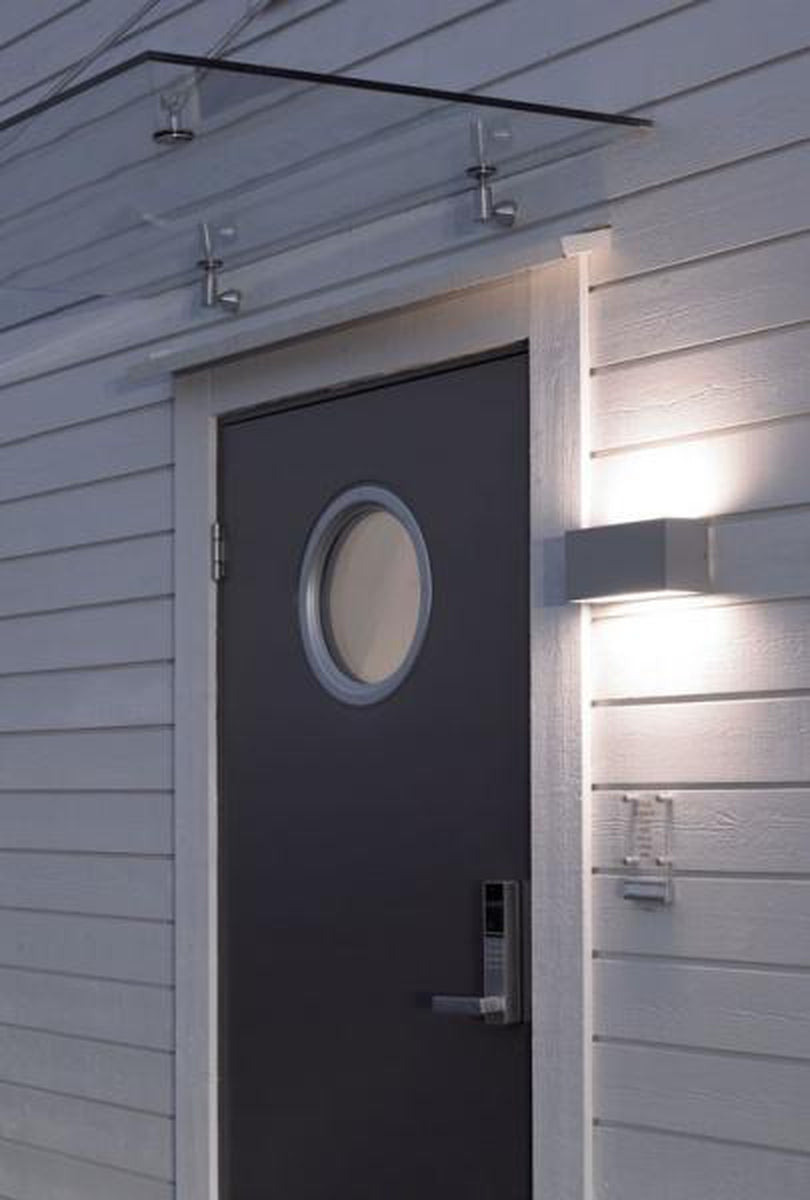 Asker 1510 8W LED-Utebelysning vegg opp og ned-Norlys-Grafitt-3185575-Lightup.no