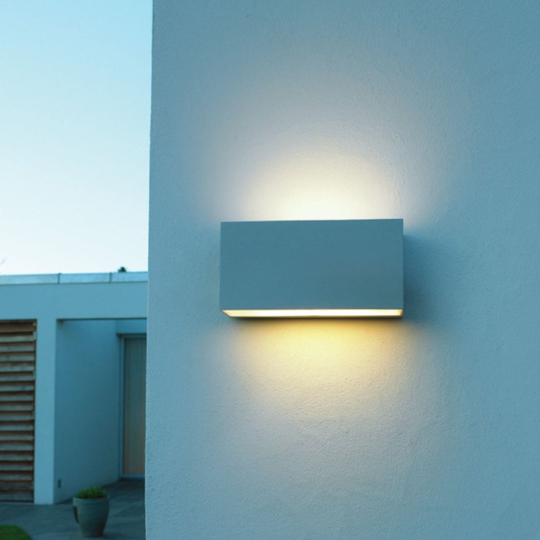 Asker 1513 opp/ned lys-Utebelysning vegg opp og ned-Norlys-Aluminium-3101903-Lightup.no