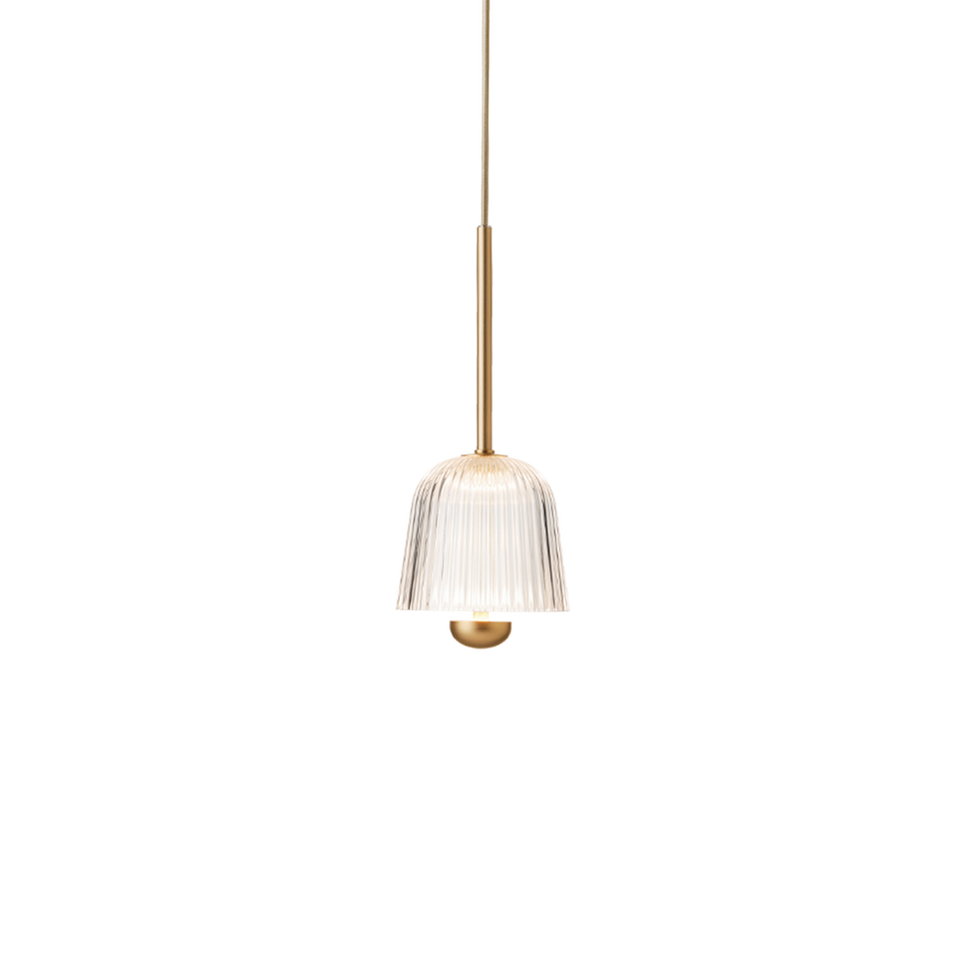 Asteea 1 takpendel 7,2W 2700 Kelvin - Dimbar-Takpendler-Nuura-Messing / Klar-Nua__2173001-Lightup.no