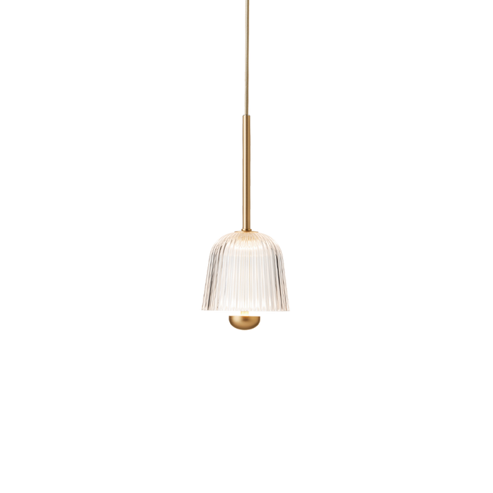 Asteea 1 takpendel 7,2W 2700 Kelvin - Dimbar-Takpendler-Nuura-Messing / Klar-Nua__2173001-Lightup.no