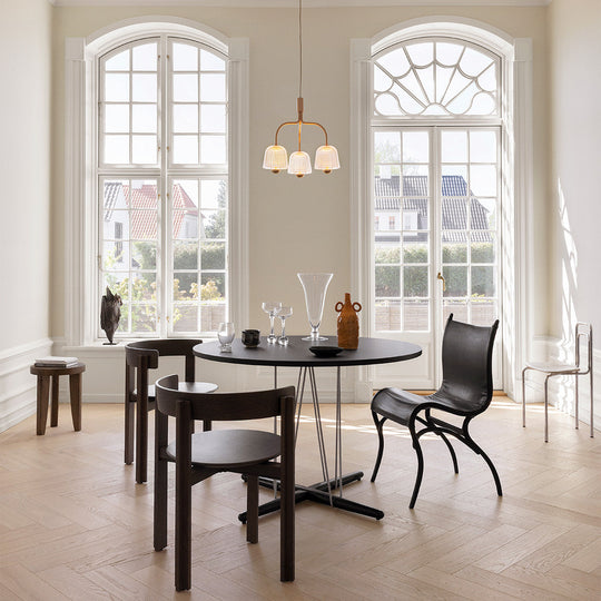 Asteea 3 takpendel 8W 2700 Kelvin - Dimbar-Takpendler-Nuura-Messing / Klar-Nua__2171001-Lightup.no