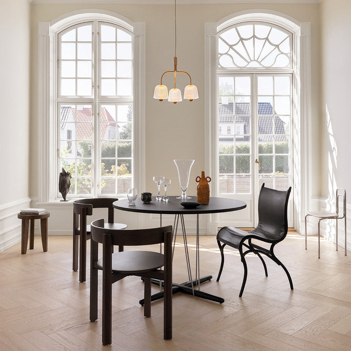 Asteea 3 takpendel 8W 2700 Kelvin - Dimbar-Takpendler-Nuura-Messing / Klar-Nua__2171001-Lightup.no