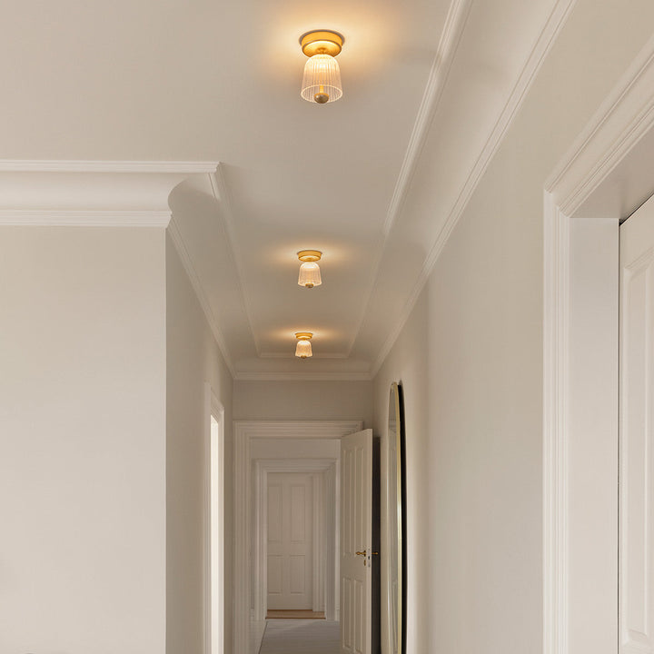 Asteea taklampe 7,2W 2700 Kelvin - Dimbar-Taklamper-Nuura-Messing / Klar-Nua__2176001-Lightup.no