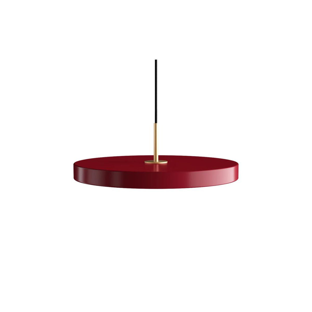 Asteria Plus medium Ø43-Takpendler-Umage-Rød-Messing-2563-Lightup.no
