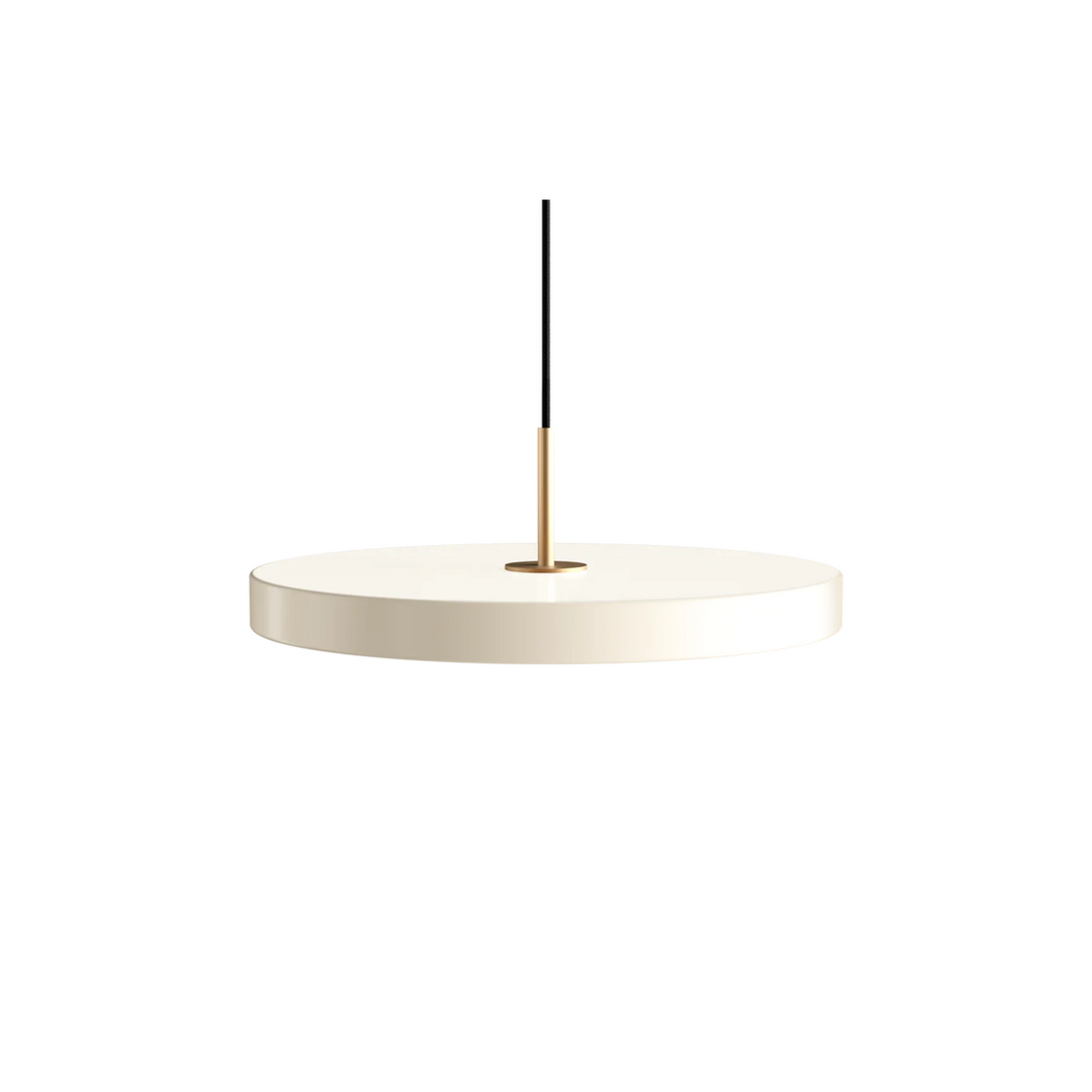 Asteria Plus medium Ø43-Takpendler-Umage-Svart-Messing-2565-Lightup.no