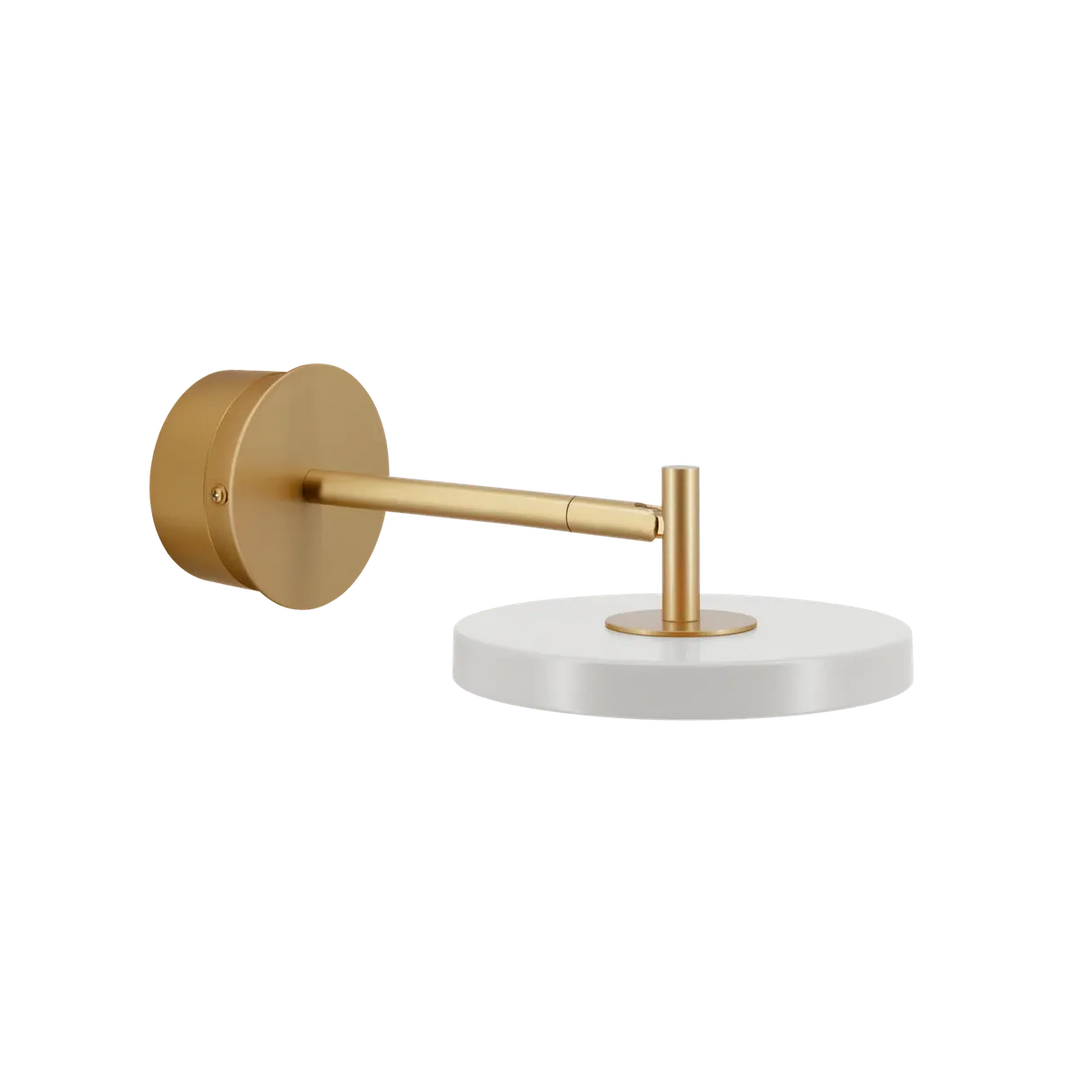 Asteria vegglampe kort til skjult anlegg-Vegglamper-Umage-Nuance mist / messing-2276C4264-Lightup.no