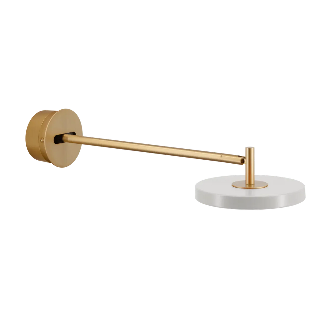 Asteria vegglampe lang til skjult anlegg-Vegglamper-Umage-Nuance mist / messing-2283C4264-Lightup.no