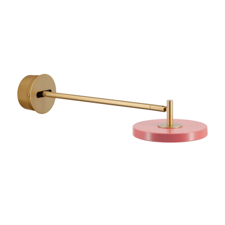 Asteria vegglampe lang til skjult anlegg-Vegglamper-Umage-Rosa / messing-2285C4264-Lightup.no