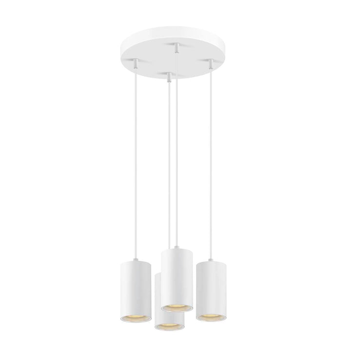 Asto tube rondell takpendel 4-lys-Takpendler-Slv-Svart-slv-1006437-Lightup.no