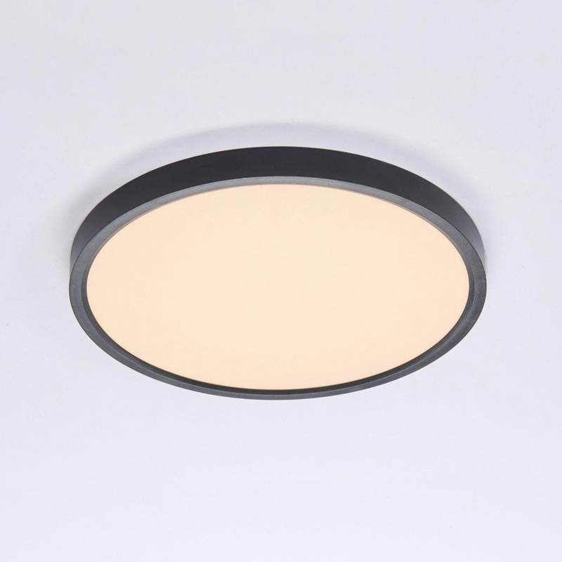 Astor taklampe 23 cm 18W 3-step dim - Svart-Taklamper-Ms - belysning-9400307321-Lightup.no