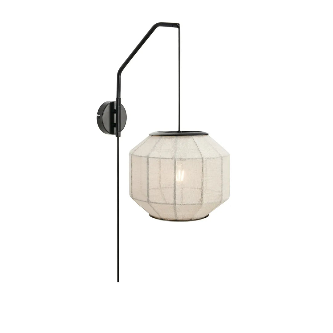Asuka vegglampe-Vegglamper-Marksløjd-Beige-Mrk-108957-Lightup.no