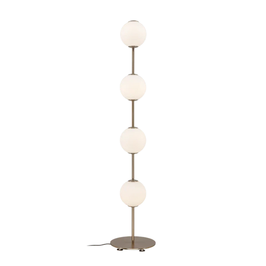 Audrey gulvlampe-Gulvlamper-Umage-Messing/opal-2257-Lightup.no