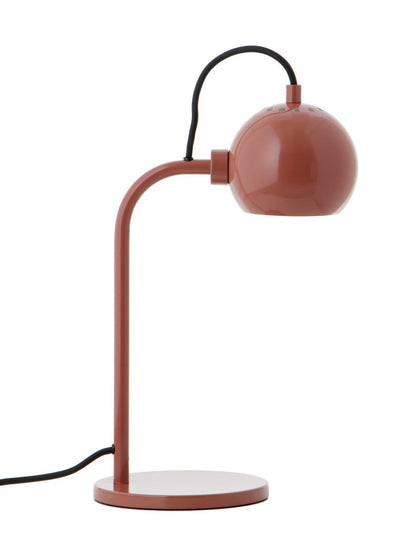 Ball bordlampe-Bordlamper-Frandsen-Glossy rød-123419-Lightup.no