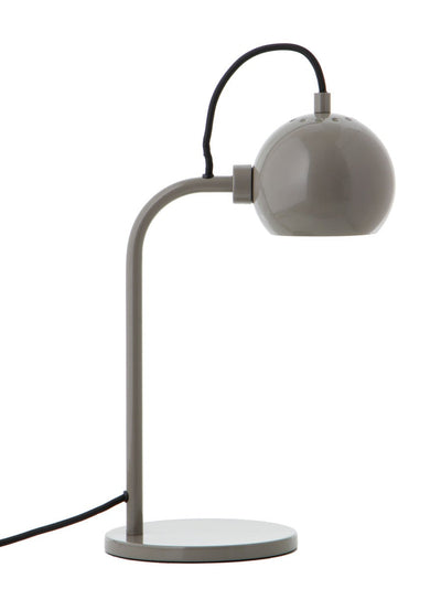 Ball bordlampe-Bordlamper-Frandsen-Glossy varm grå-123421-Lightup.no
