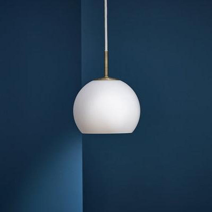 Ball takpendel Glass Ø18 cm-Takpendler-Frandsen-Grå-137730-Lightup.no