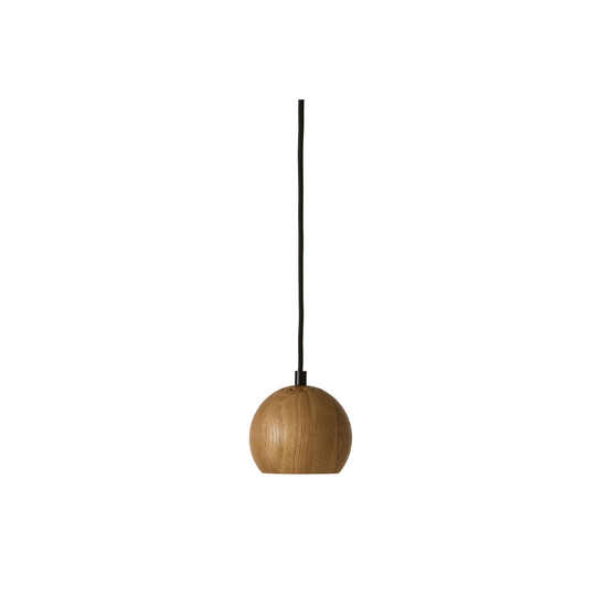 Ball takpendel Ø12 cm-Takpendler-Frandsen-Valnøtt-136654-Lightup.no