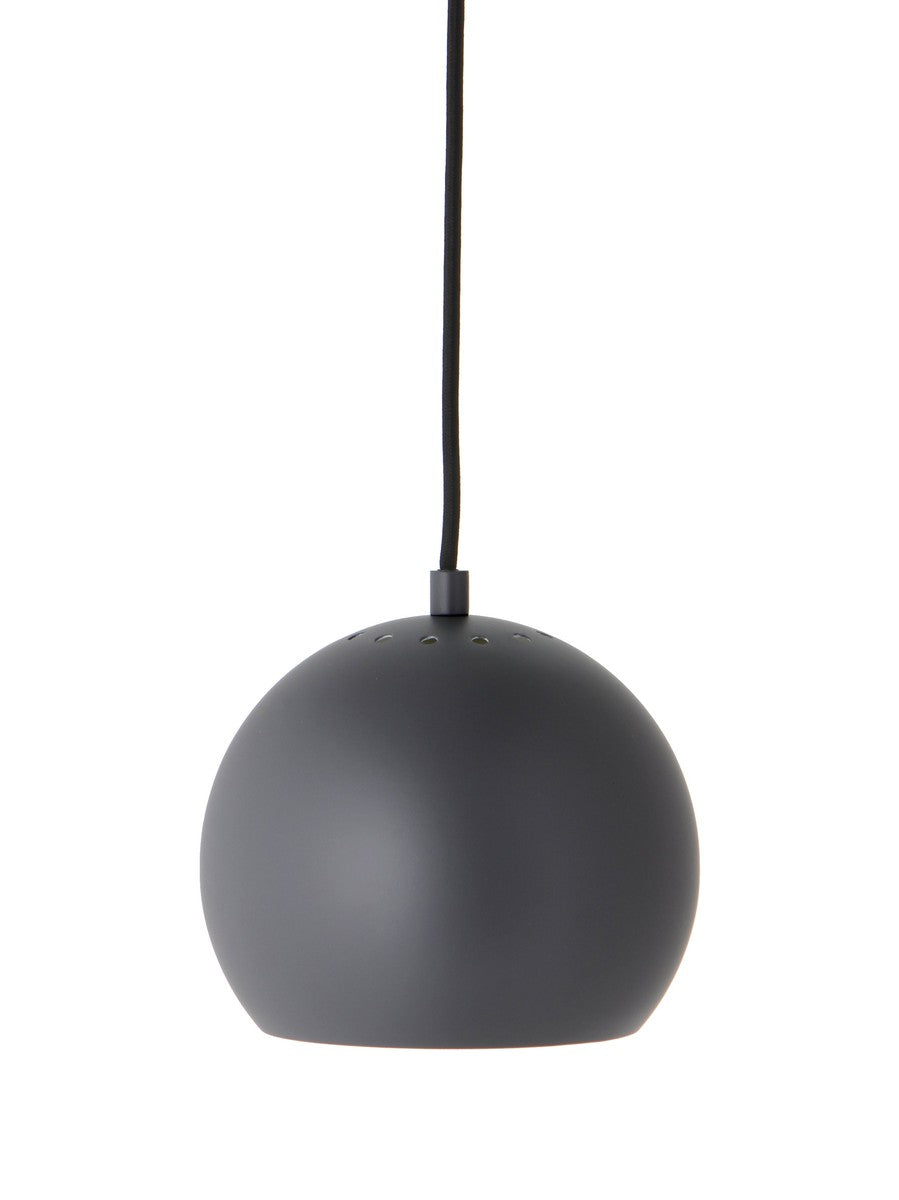 Ball takpendel Ø18 cm-Takpendler-Frandsen-Matt mørk grå-100165-Lightup.no
