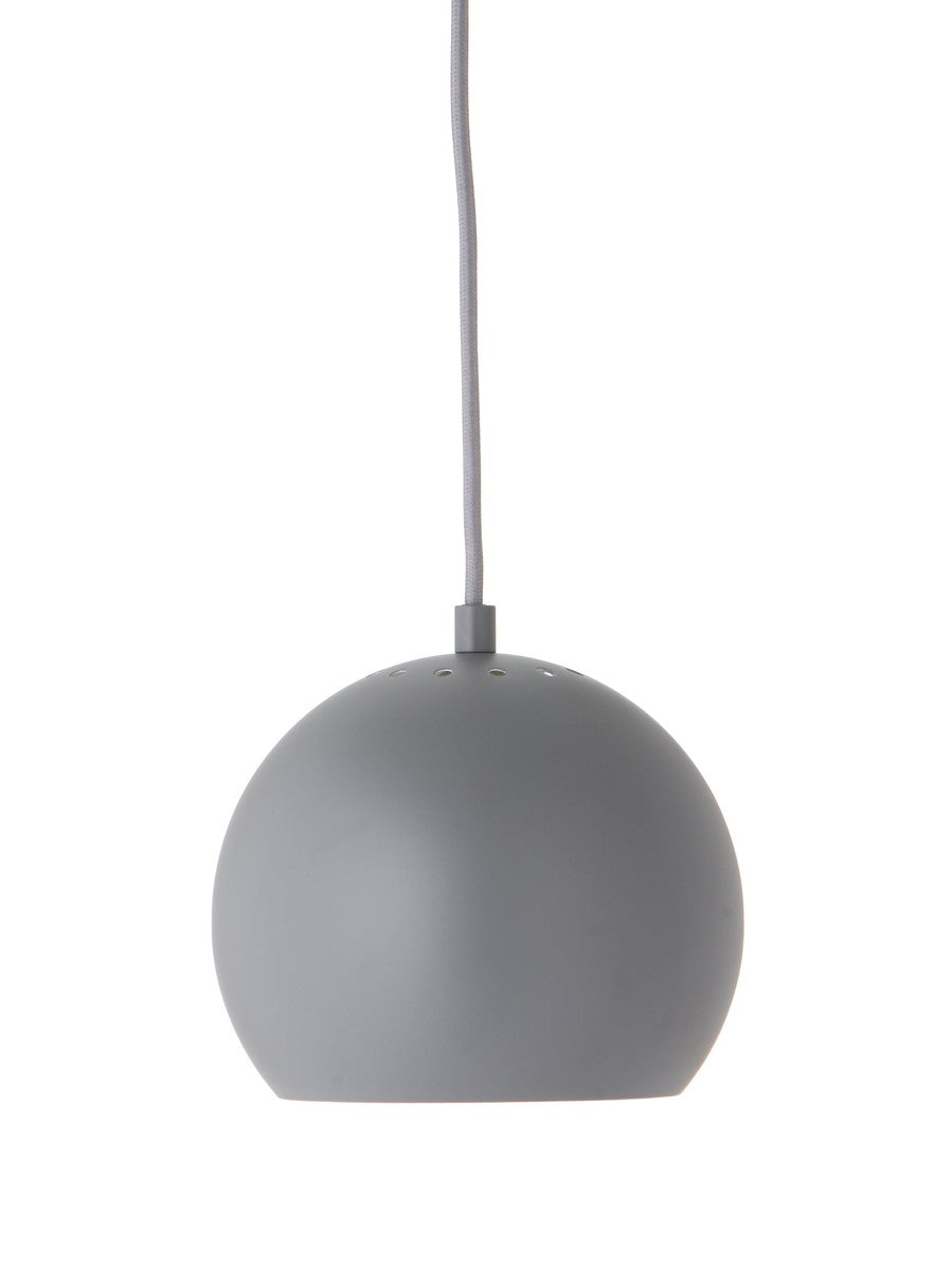 Ball takpendel Ø18 cm-Takpendler-Frandsen-Matt lys grå-100184-Lightup.no