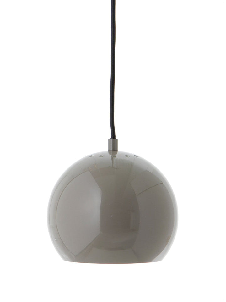Ball takpendel Ø18 cm-Takpendler-Frandsen-Glossy varm grå-123395-Lightup.no