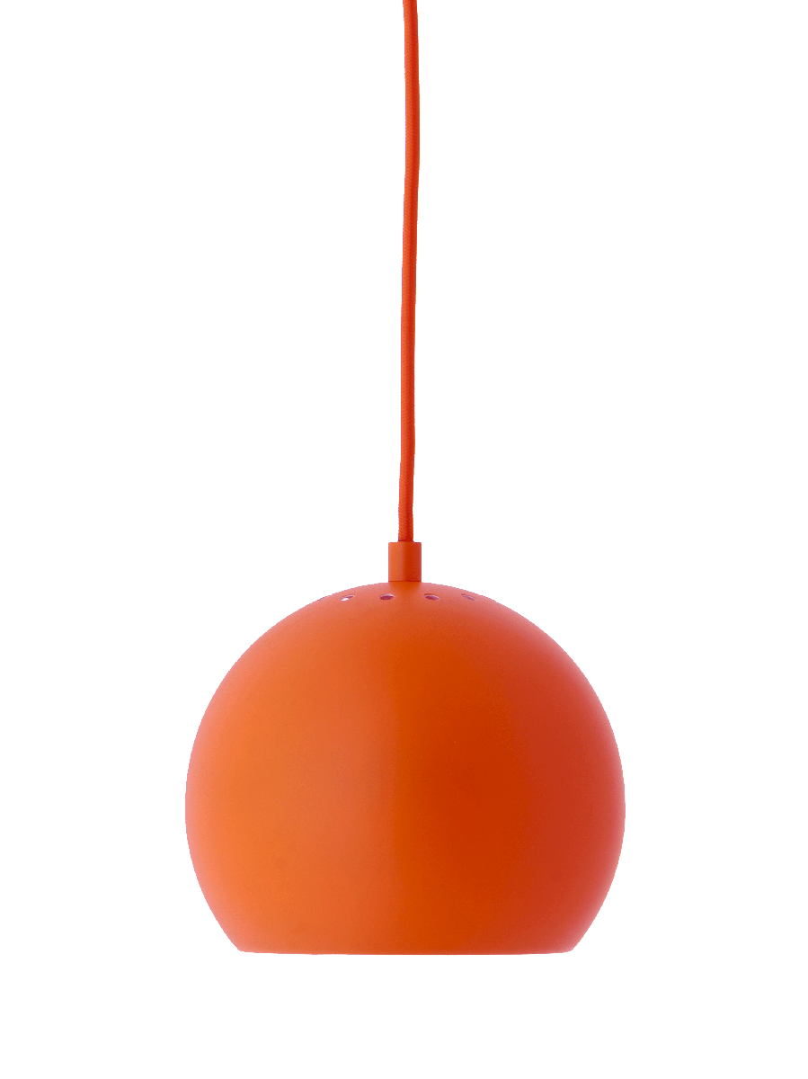 Ball takpendel Ø18 cm-Takpendler-Frandsen-Aprikos-133297-Lightup.no