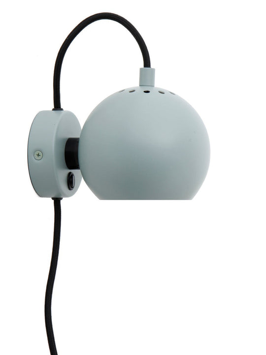 Ball vegglampe Ø12 cm-Vegglamper-Frandsen-Glossy beige-123397-Lightup.no
