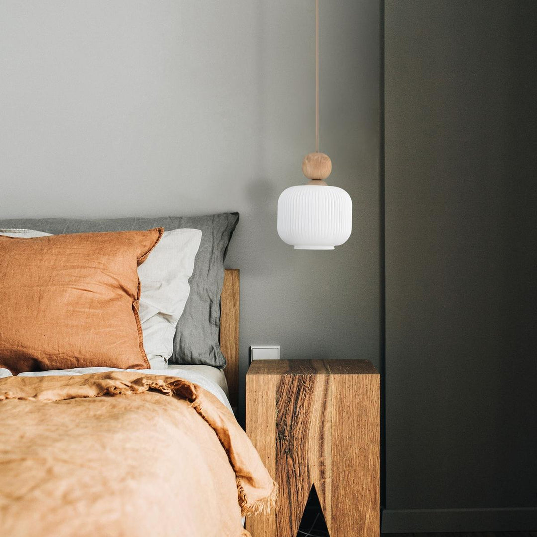 Ballo takpendel 1-lys-Takpendler-TK Lighting-Hvit / Trefarget-TK-11049-Lightup.no