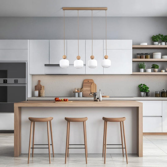 Ballo takpendel 4-lys-Takpendler-TK Lighting-Hvit / Trefarget-TK-11051-Lightup.no