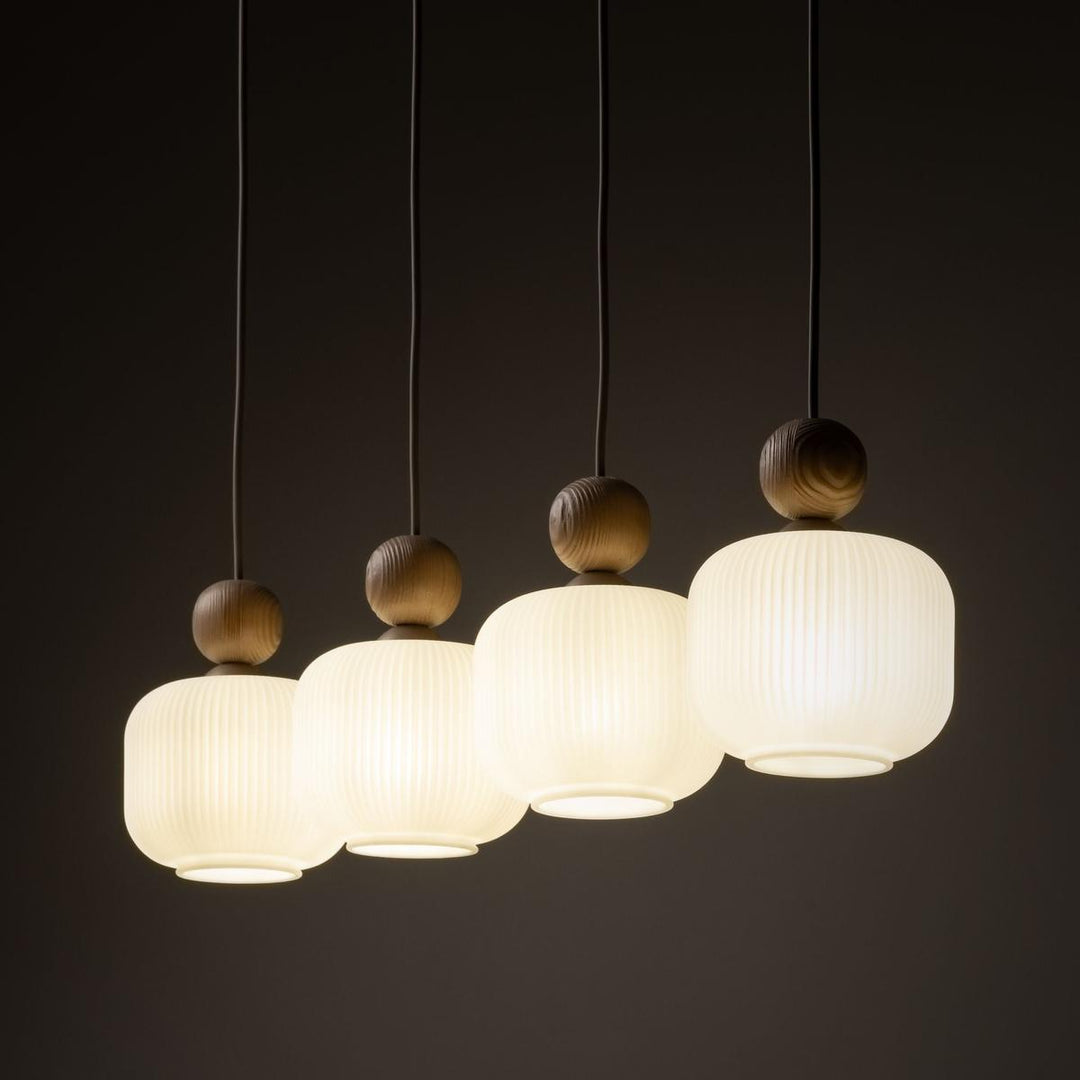 Ballo takpendel 4-lys-Takpendler-TK Lighting-Hvit / Trefarget-TK-11051-Lightup.no
