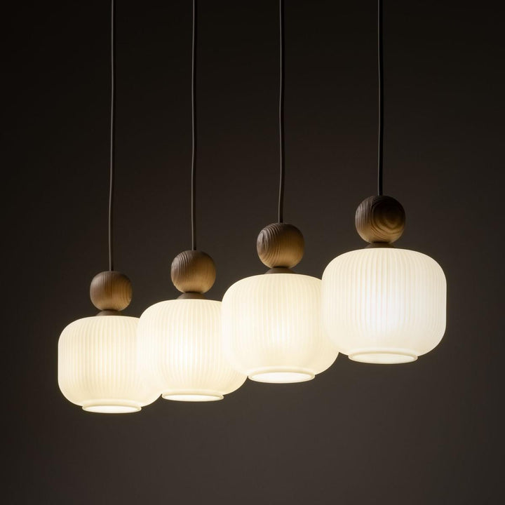 Ballo takpendel 4-lys-Takpendler-TK Lighting-Hvit / Trefarget-TK-11051-Lightup.no