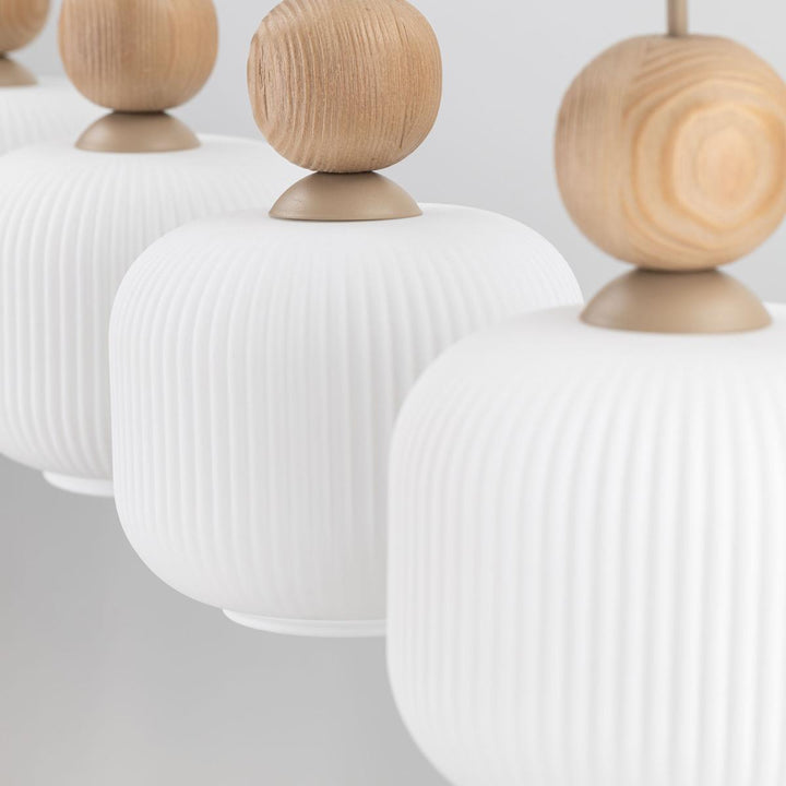 Ballo takpendel 4-lys-Takpendler-TK Lighting-Hvit / Trefarget-TK-11051-Lightup.no
