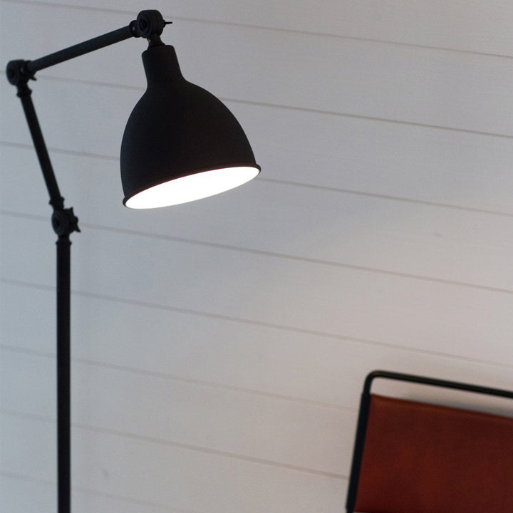 Bazar gulvlampe-Gulvlamper-By Rydens-Svart-Brs-4100610-4007-Lightup.no