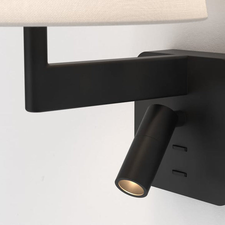 Beaumont reader vegglampe - uten skjerm-Vegglamper-Astro Lighting-Svart-asg__1480018-Lightup.no