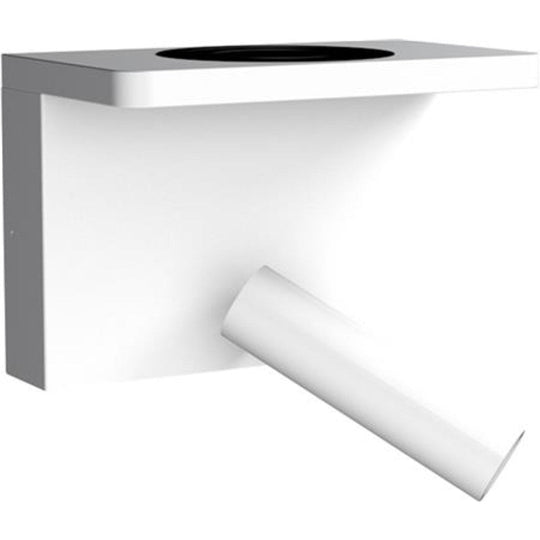 Bedside vegglampe 3W 2700 Kelvin med trådløs hurtig lader og USB A og C-Vegglamper-Aneta Lighting-Svart-AP-3102579-Lightup.no