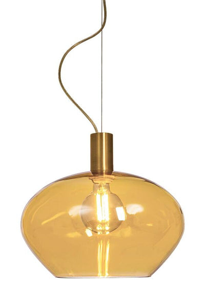 Bell takpendel 35 cm - Amber/Messingfarget-Takpendler-Aneta Lighting-15015-25-41-Lightup.no