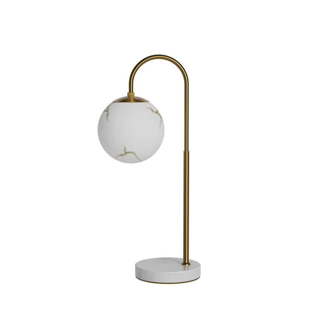 Bellagio bordlampe-Bordlamper-By Rydens-Messing/opal-Brs-4024620-5000-Lightup.no