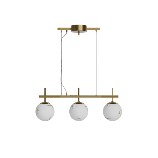 Bellagio takpendel 3 lys-Takpendler-By Rydens-Messing/opal-Brs-4202540-5000-Lightup.no