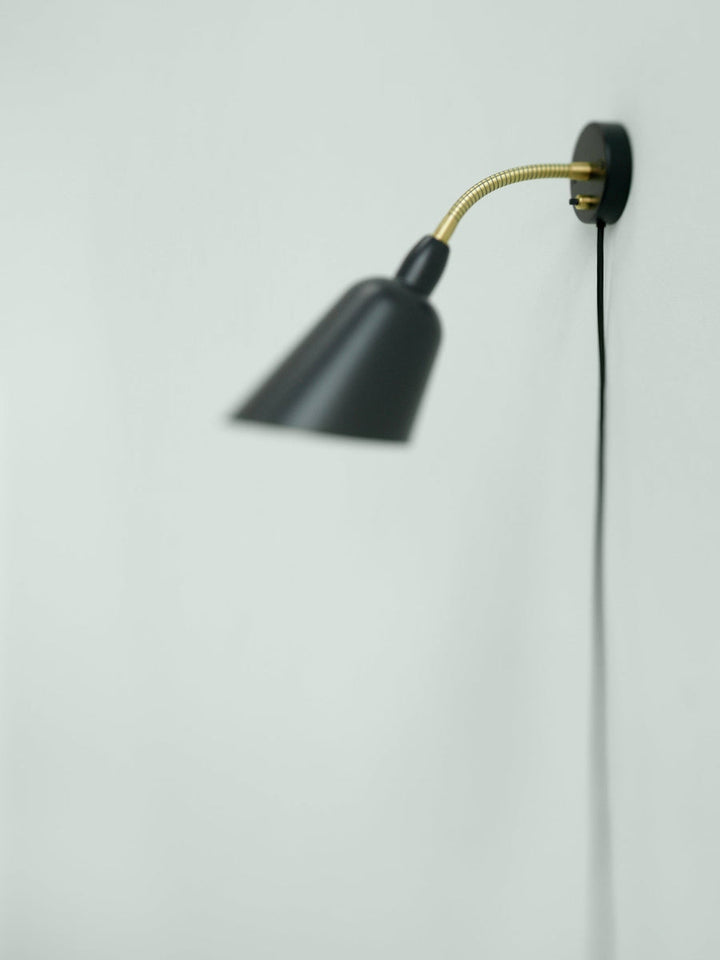 Bellevue Vegglampe - svart/messing-Vegglamper-&Tradition-Svart / Messing-133133A148-Lightup.no