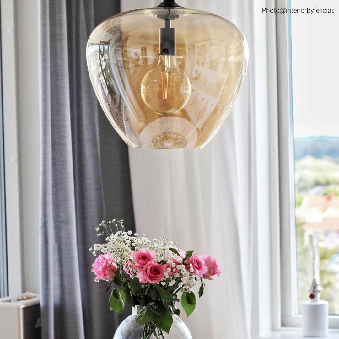 Bellissimo Grande taklampe - Amber-Takpendler-By Rydens-Amber-Brs-4200870-5503-Lightup.no