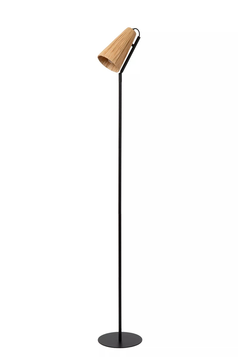 Bensen gulvlampe 152,5 cm-Gulvlamper-Lucide-Tre / Natur-LC05753/81/73-Lightup.no