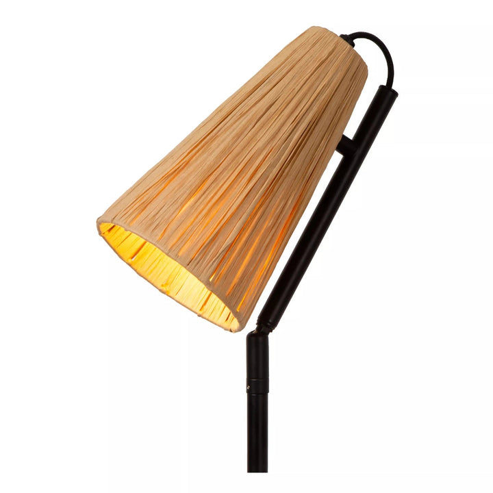 Bensen gulvlampe 152,5 cm-Gulvlamper-Lucide-Tre / Natur-LC05753/81/73-Lightup.no