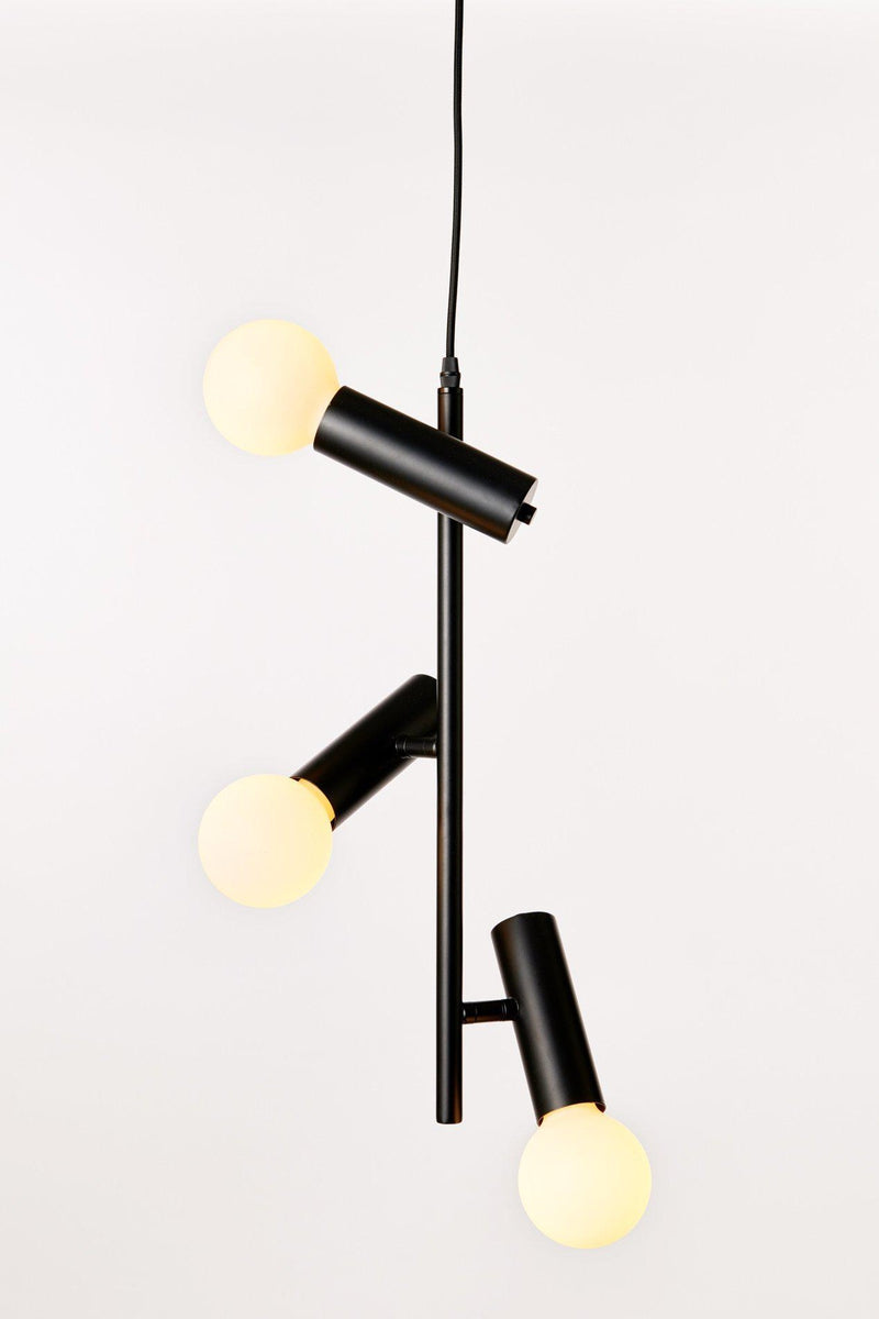 Berlin takpendel 3 lys - Svart-Takpendler-Ms - belysning-9400108821-Lightup.no