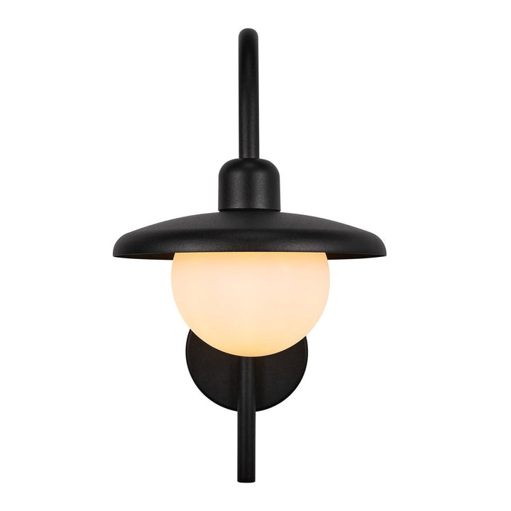 Berlo vegglampe for utendørsbruk IP44 - Svart-Utebelysning vegg klassisk-Nordlux-Svart-2418191003-Lightup.no