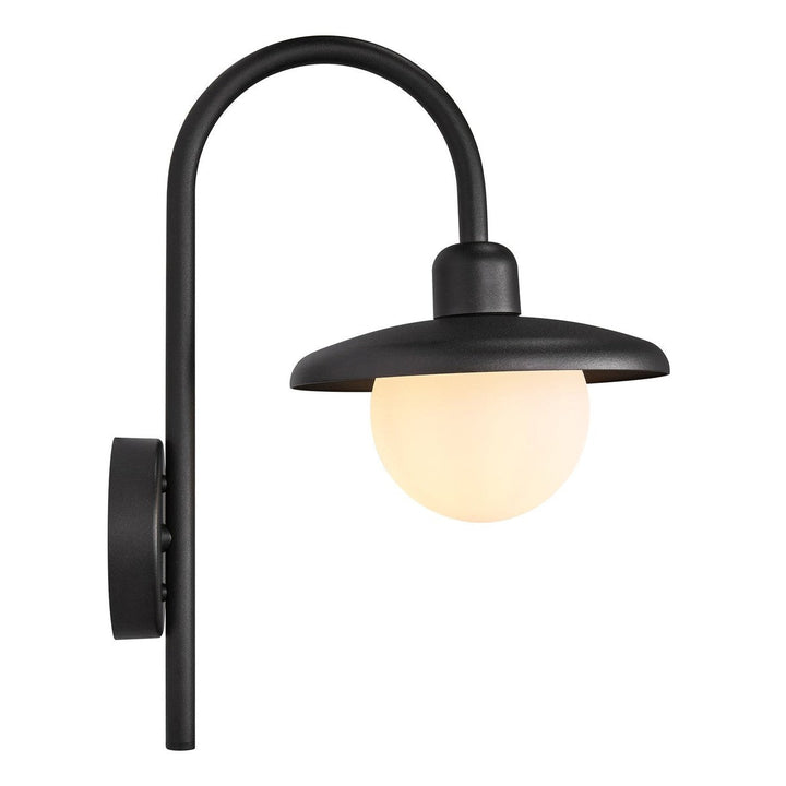 Berlo vegglampe for utendørsbruk IP44 - Svart-Utebelysning vegg klassisk-Nordlux-Svart-2418191003-Lightup.no