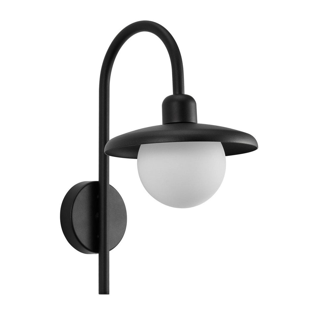 Berlo vegglampe for utendørsbruk IP44 - Svart-Utebelysning vegg klassisk-Nordlux-Svart-2418191003-Lightup.no