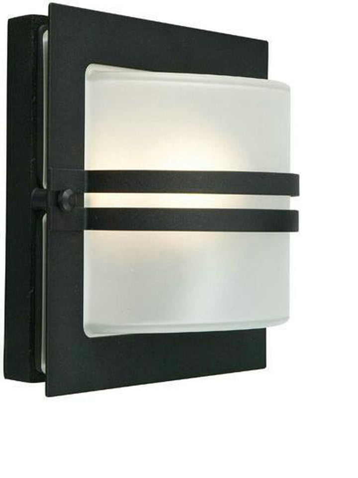 Bern 651-Utebelysning vegg veggskjold-Norlys-Svart-3185348-Lightup.no